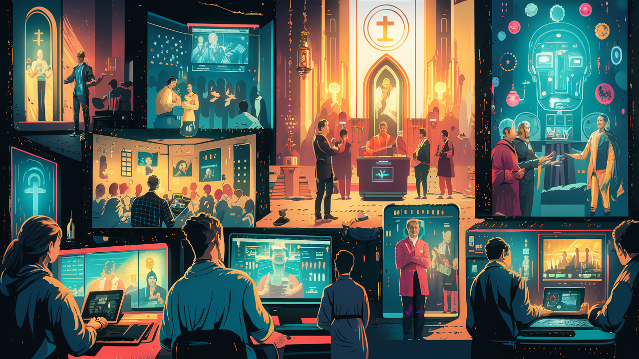 ai video use case in church