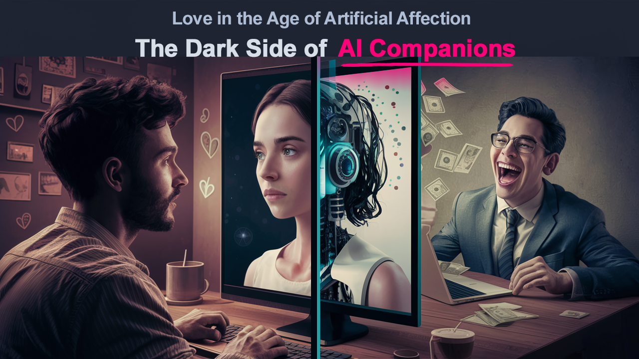 Cover for Love in the Age of Artificial Affection: The Dark Side of AI Companions
